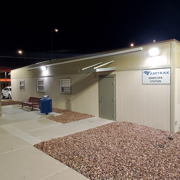 Maricopa Amtrak station.