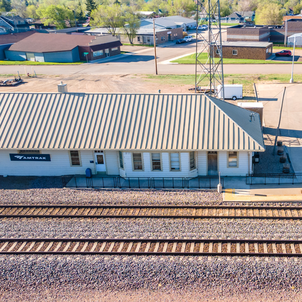 Stanley, N.D., Amtrak station
