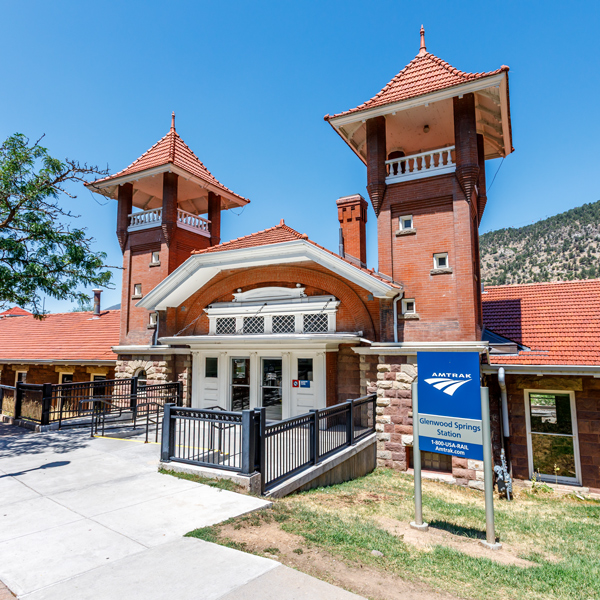 Glenwood Springs, CO, Amtrak station