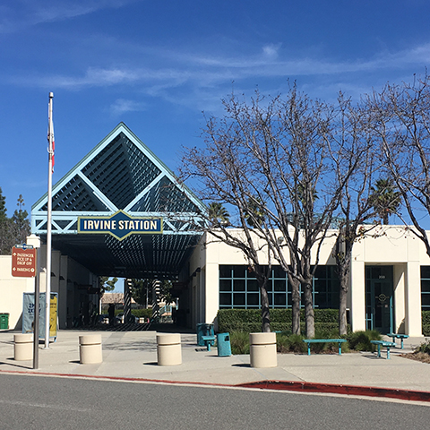 Irvine, Calif., depot, 2017.