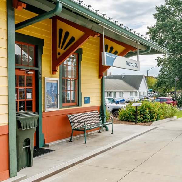 Toccoa, Georgia, Amtrak station