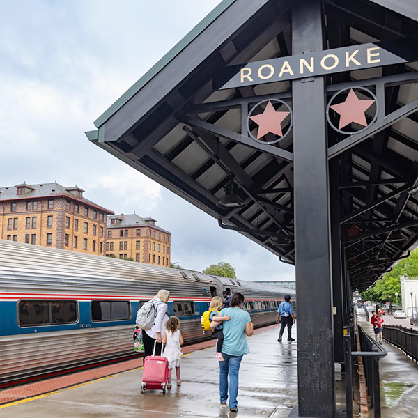 Roanoke, Va., Amtrak station