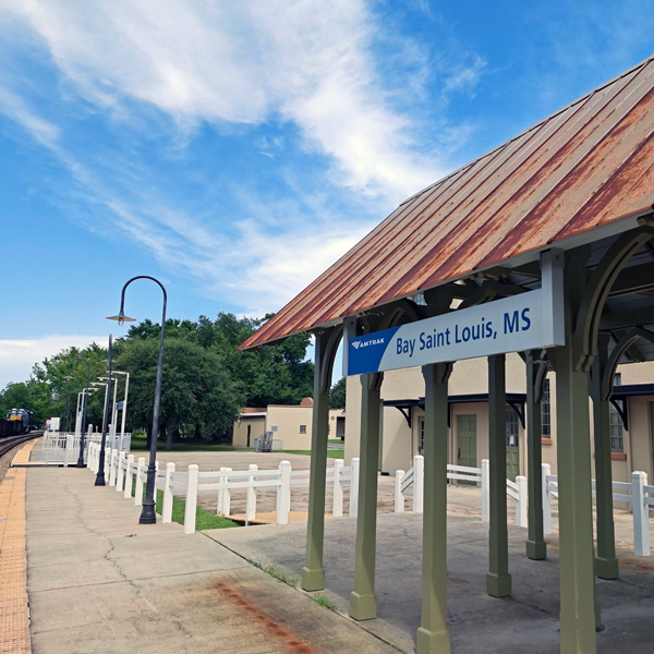 Bay Saint Louis, MS, Amtrak station
