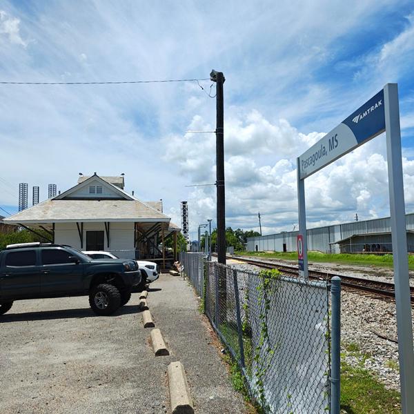 Pascagoula, MS, Amtrak station