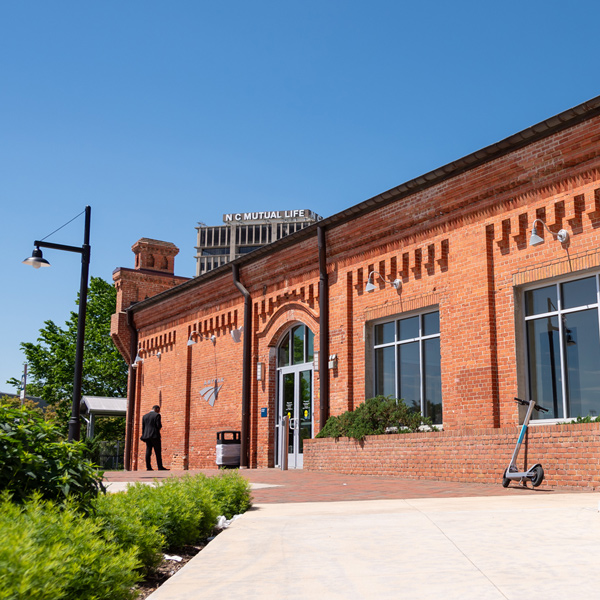 Durham, N.C., Amtrak station.