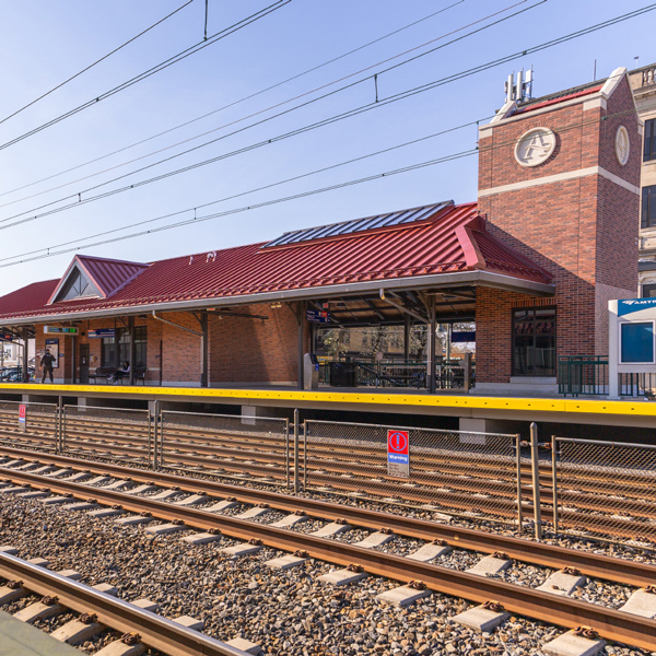 Ardmore, PA, SEPTA and Amtrak station