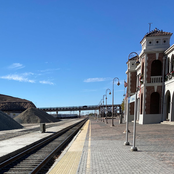 Barstow, Calif., train station