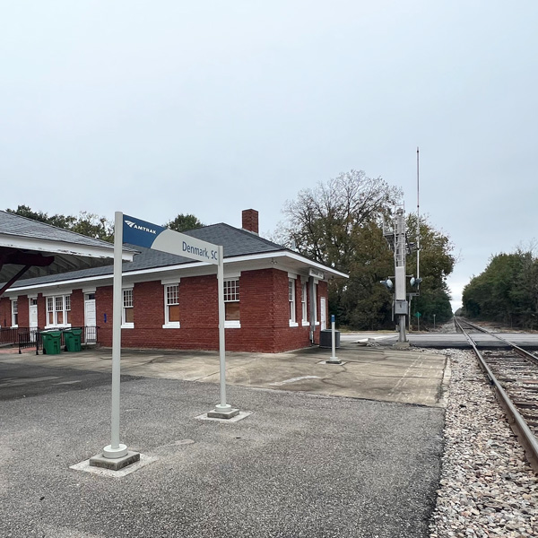 Denmark, SC, Amtrak Station