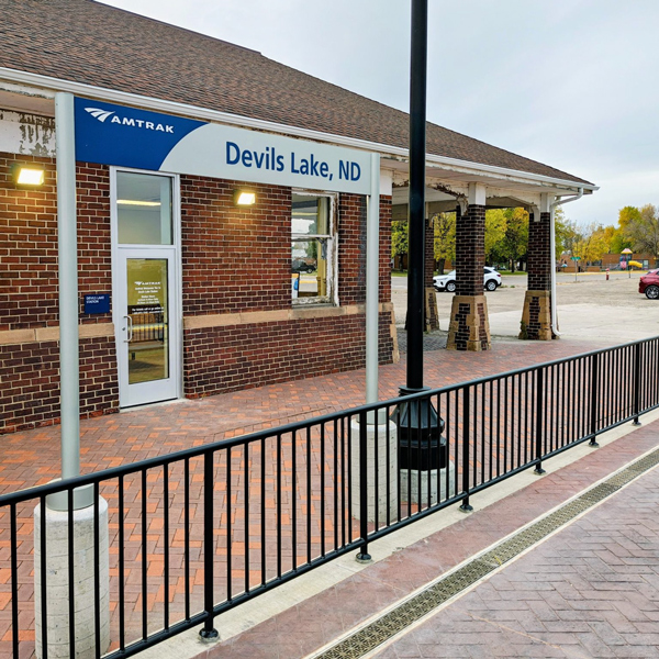 Devils Lake, ND, Amtrak station