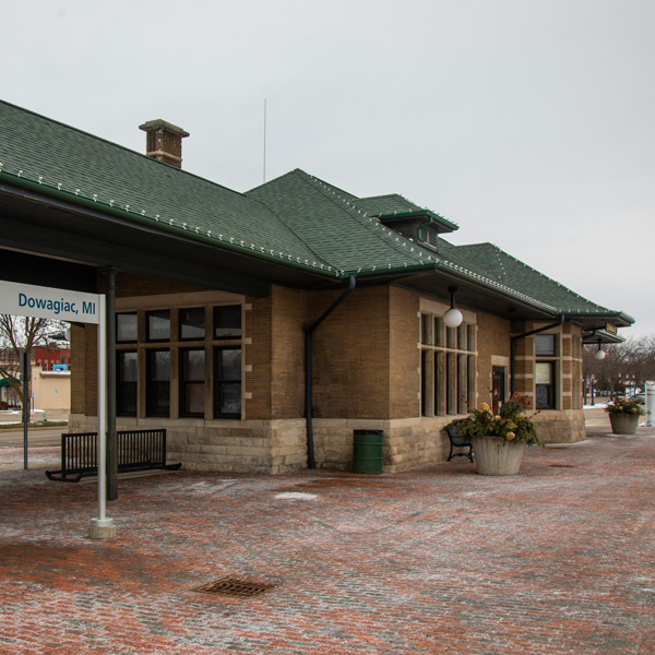 Dowagiac, Mich., depot