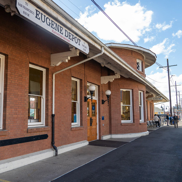 Eugene, Ore., railroad depot