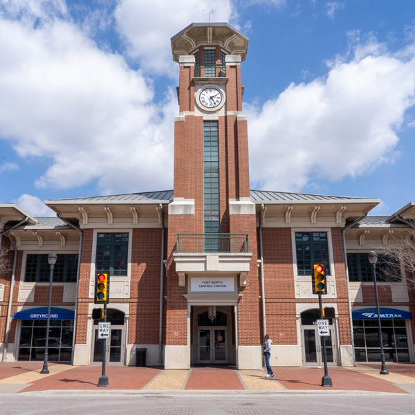 Fort Worth Amtrak station