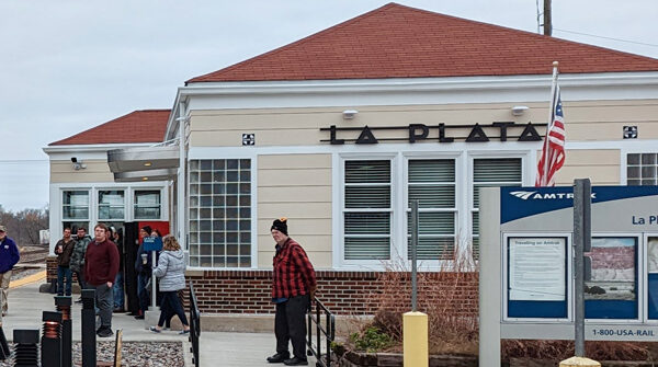 La Plata, Mo., train station