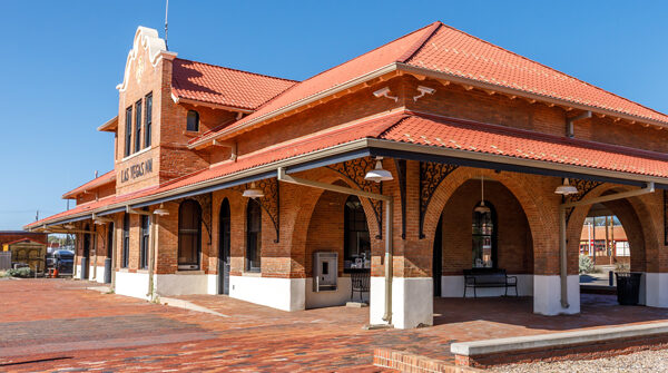 Las Vegas, NM, Amtrak station.