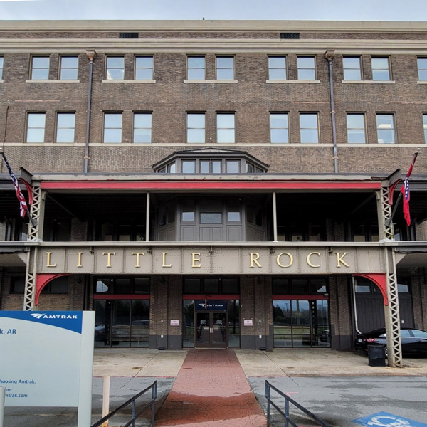 Little Rock, Arkansas, Amtrak station.