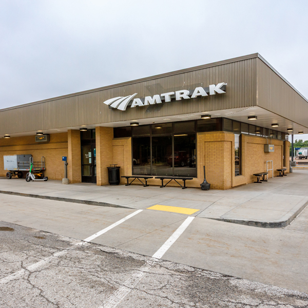 Omaha, Neb., Amtrak station