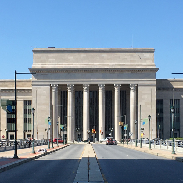 Building with columned porch