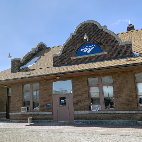 St. Cloud, Minnesota, Amtrak station.