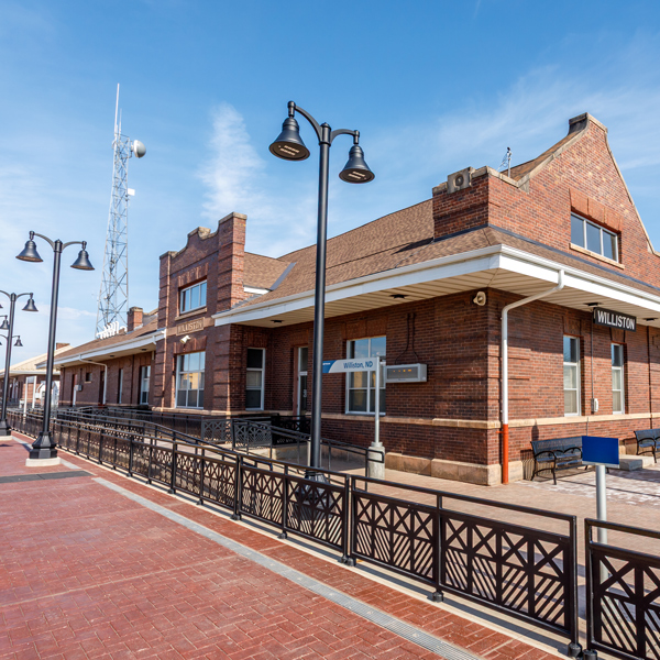 Williston, ND, Amtrak station