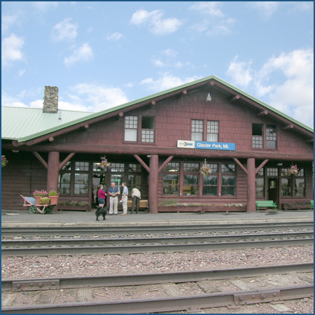 East Glacier Park MT GPK Great American Stations