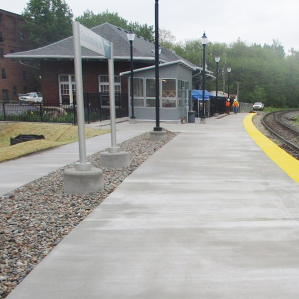 Crawfordsville, Indiana, Amtrak station.