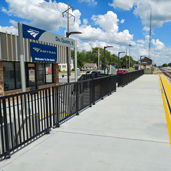 Du Quoin, IL, Amtrak station
