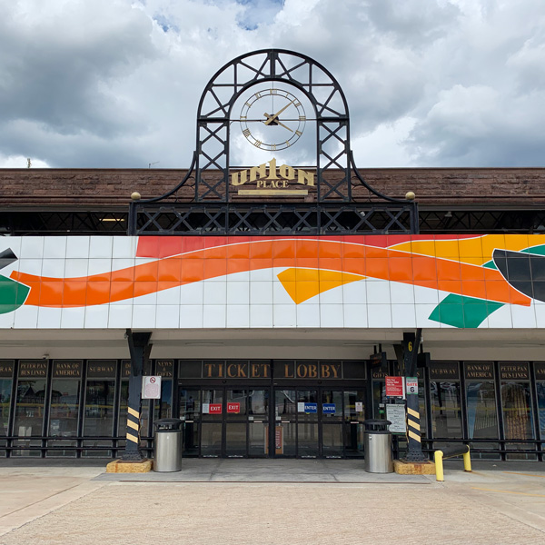 Hartford, Connecticut, railroad station.