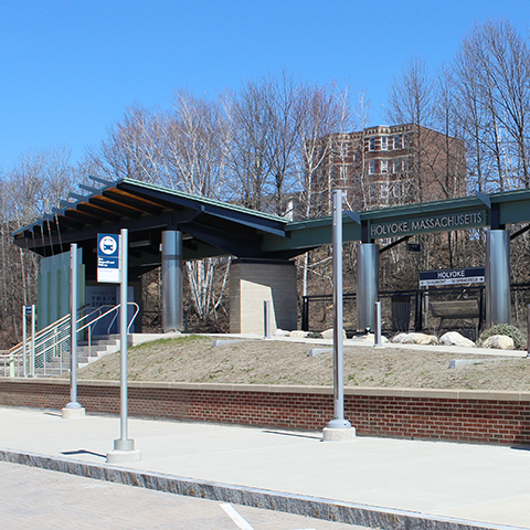 Holyoke station, 2018.