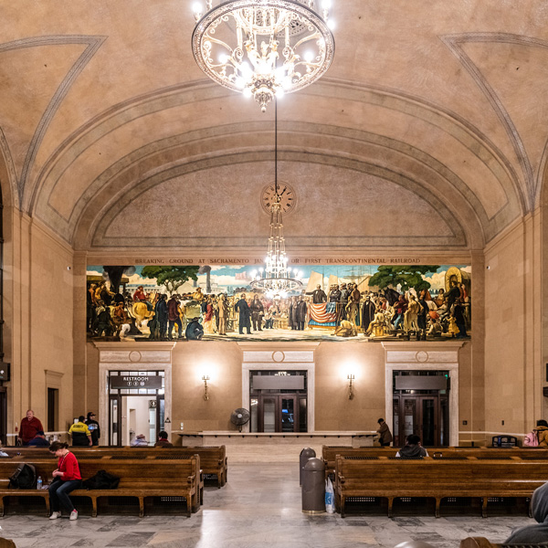 Sacramento Amtrak station