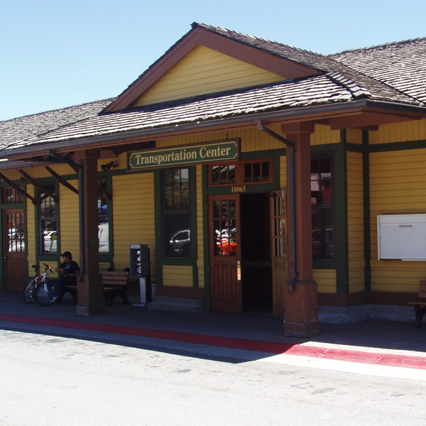 Truckee, CA, Amtrak station