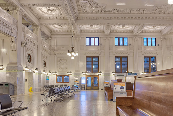 Seattle passenger waiting room