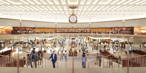 New York Penn Station concourse