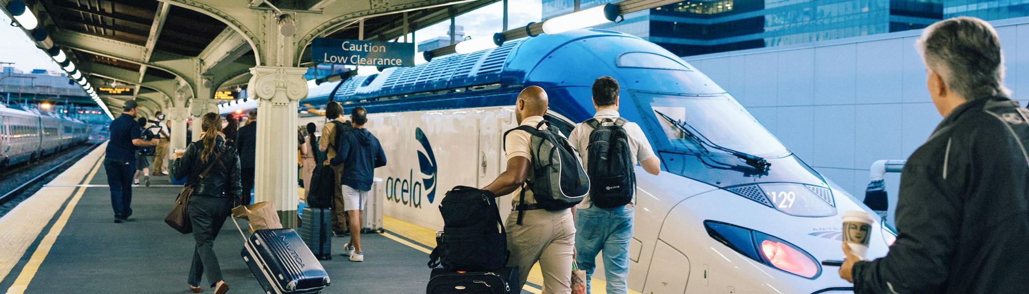 NextGen Acela train at Washington, D.C.