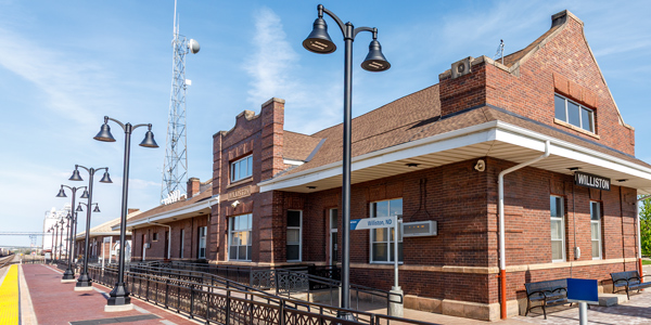 Williston, ND, Amtrak station